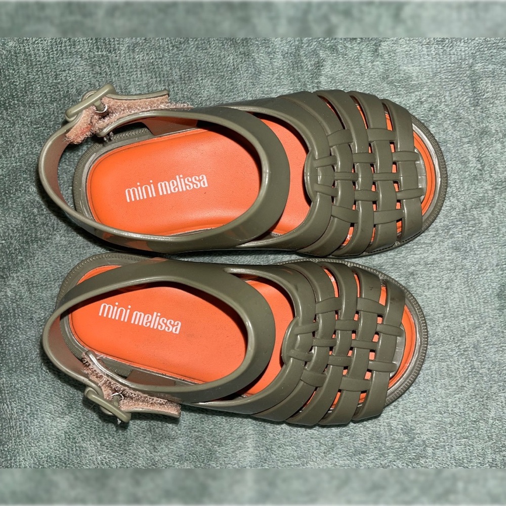 Olive Green toddler sandals